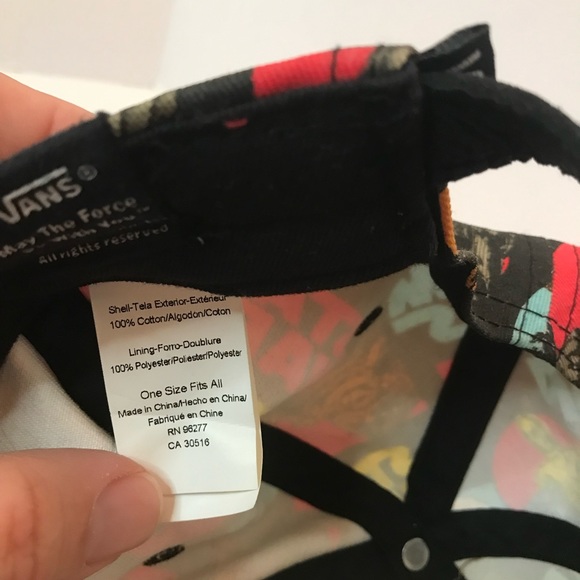 Rare Vans Star Wars Comic-style Cap Adjustable Strapback Hat. - Picture 8 of 11